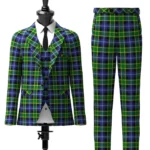 Lanarkshire Tartan Suit front