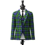 Lanarkshire Tartan Trouser Front