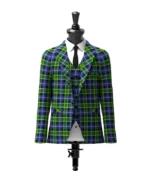 Lanarkshire Tartan Trouser Front