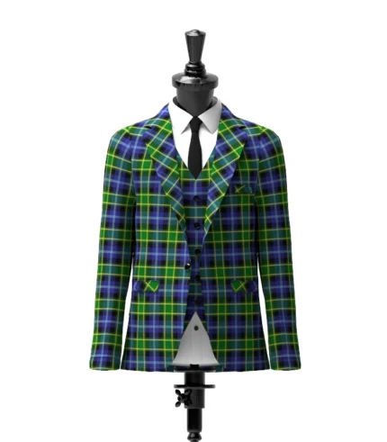 Lanarkshire Tartan Trouser Front