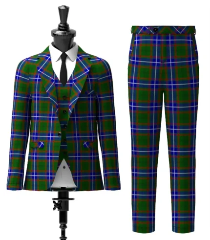 Lee Tartan Suit Front