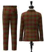Leighton Tartan Suit Back
