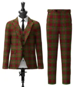 Leighton Tartan Suit Front