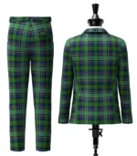 Leinster Tartan Suit Back