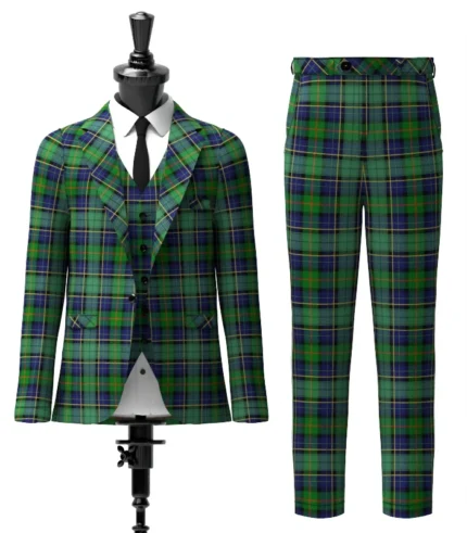 Leinster Tartan Suit Front