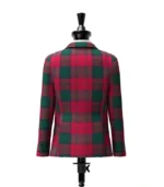 Lindsay tartan Jacket Back