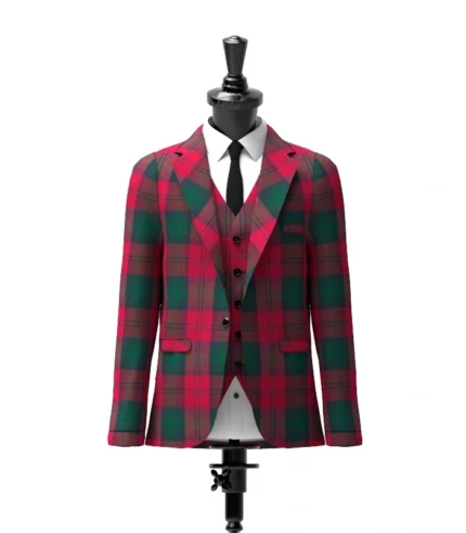 Lindsay tartan Jacket Front