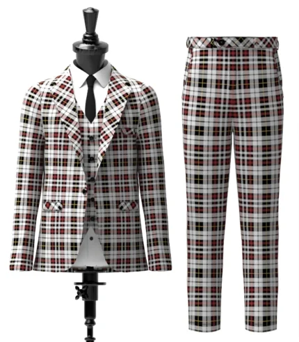 Little, Arisaid Tartan Suit Front