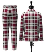 Little Dress Tartan Suit Back
