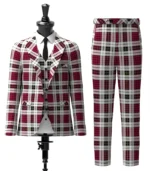 Little Dress Tartan Suit Front