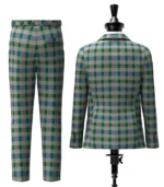 Lloyd of Wales Tartan Suit Back