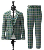 Lloyd of Wales Tartan Suit Front
