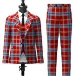 Lobster Fishery Tartan Suit Front