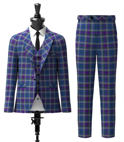 Loch Lomond Tartan Suit Front