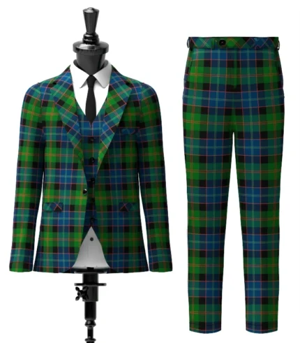 Lochaber Tartan Suit Front