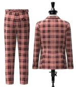 Loganair Tartan Suit Back