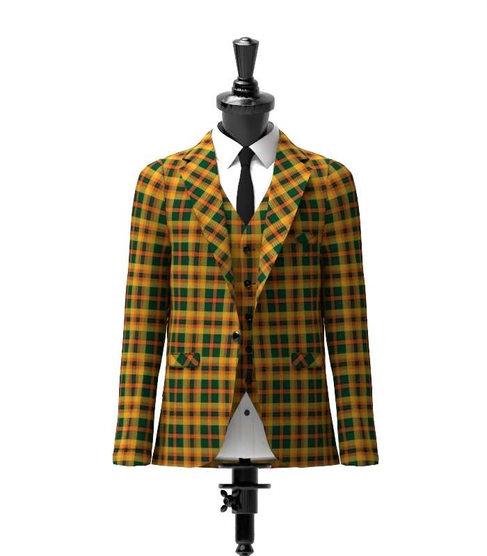 Londonderry, County Tartan Jacket Front Londonderry, County Tartan Jacket Front