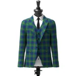 Lowry Tartan Jacket Front