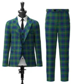 Lowry Tartan Suit Front