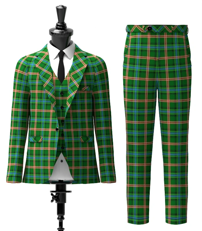 Lyons Tartan Suit Front Lyons Tartan Suit Front