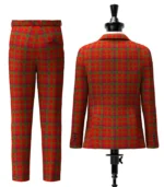 MacColl Tartan Suit Back