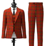 MacColl Tartan Suit Front