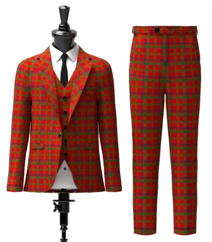 MacColl Tartan Suit Front