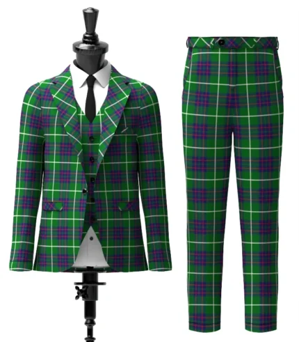 MacIntyre Hunting Tartan Suit Front