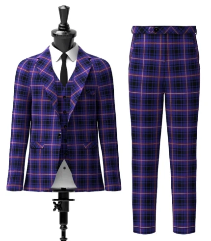 MacIver of Strome Tartan Suit Front