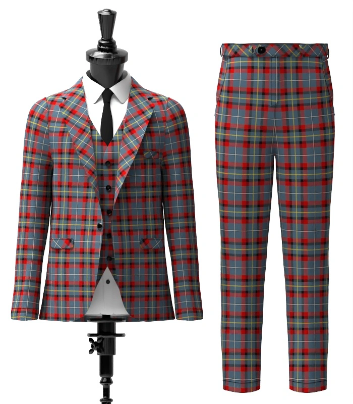 MacNamara Tartan Suit Front MacNamara Tartan Suit Front