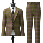 MacVicar, McVicar, McVicker Tartan Suit Front