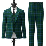 Mackie Tartan Suit Front