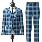 Madras College Tartan Suit Front