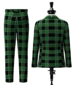 Malone Tartan Suit Back