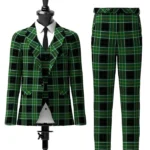 Malone Tartan Suit Front