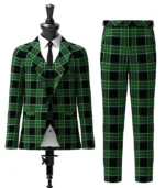 Malone Tartan Suit Front
