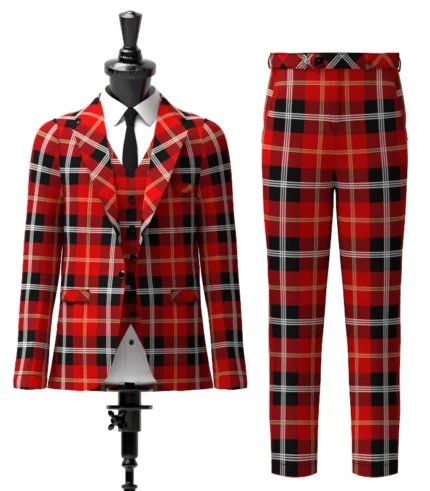 Marjoribanks Tartan Suit Front