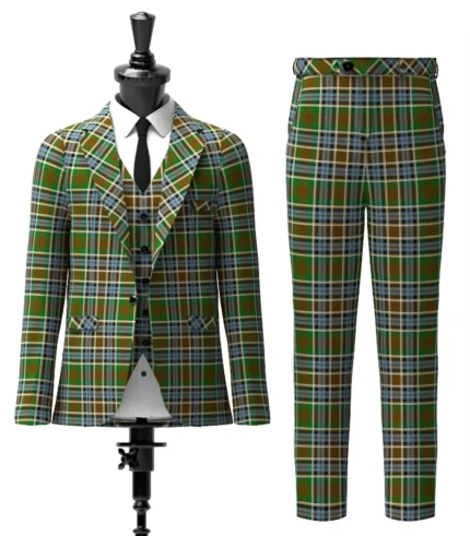 Massey Tartan Suit Front