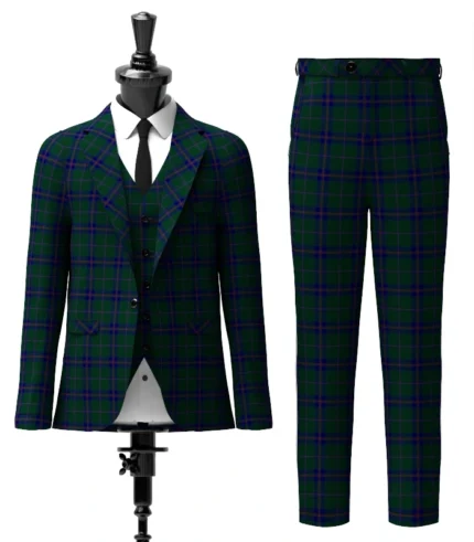 McAndrew, B Tartan Suit Front