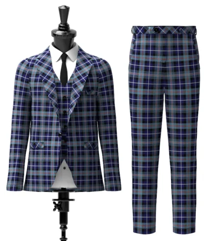 McCaig Tartan Suit Front