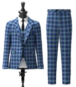 McCartney Tartan Suit Front