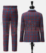 McCurdy-Stribbling Tartan Suit Back