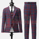 McCurdy-Stribbling Tartan Suit Front