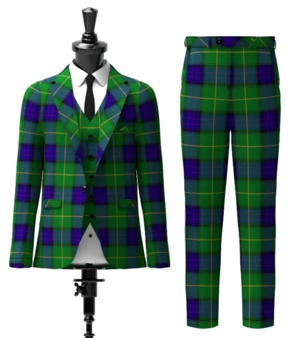 McFadden Tartan Suit Front