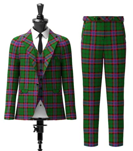 McGeachie Tartan Suit Front