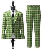 McGill Tartan Suit Front