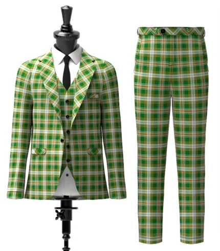 McGill Tartan Suit Front