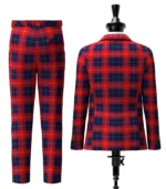 McKnight Tartan Suit Back