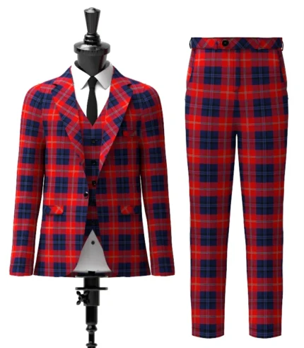 McKnight Tartan Suit Front