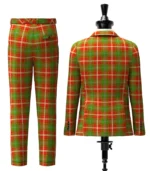 Melieres-Frost Tartan Suit Back